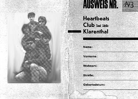 Original Heartbeats - Club - Ausweis von 1968